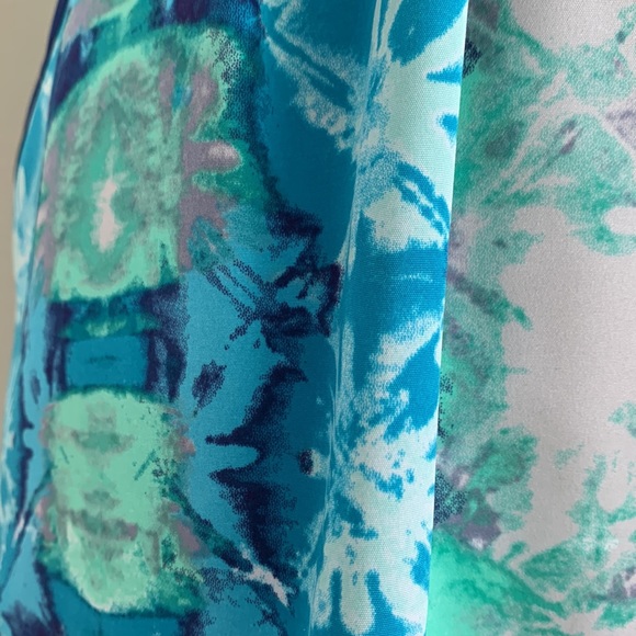 Retro Inspired MOSSIMO Graphic Tie Dye Dress with Pockets - Picture 4 of 12